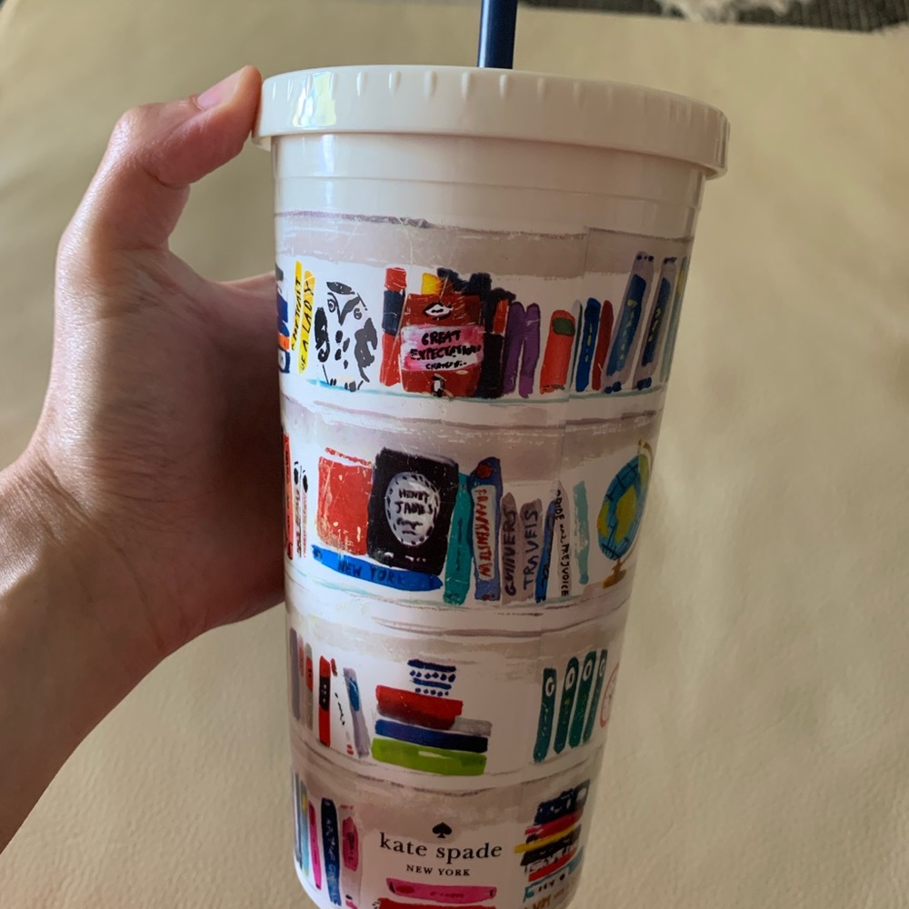 Kate Spade Tumbler - Bookshelf